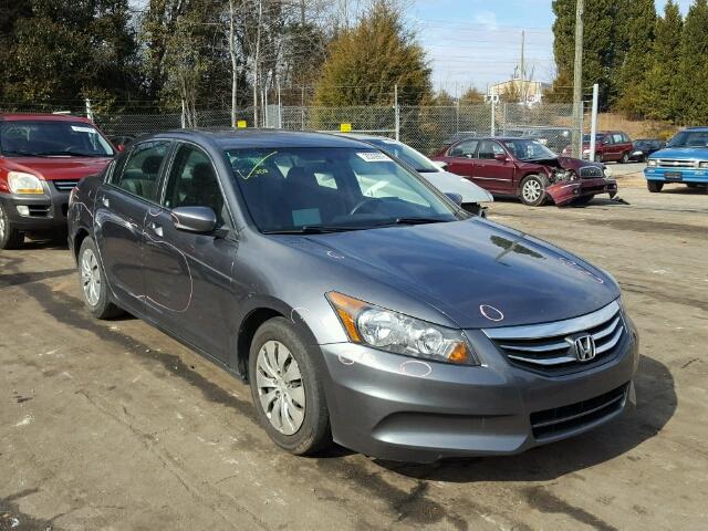 1HGCP2F39CA215981 - 2012 HONDA ACCORD LX GRAY photo 1