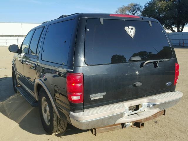 1FMPU18L9XLA17651 - 1999 FORD EXPEDITION BLACK photo 3