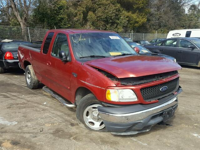 1FTZX1726YNB22568 - 2000 FORD F150 MAROON photo 1