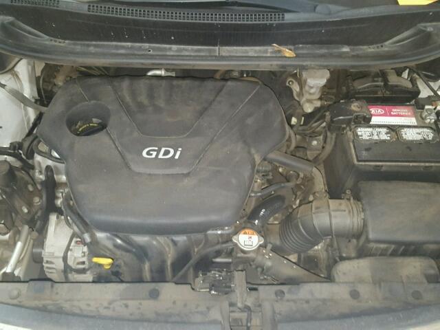KNADM4A36D6211001 - 2013 KIA RIO LX Արծաթագույն լուսանկար 7