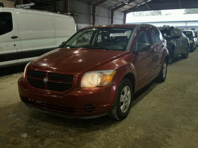 1B3HB28B47D182093 - 2007 DODGE CALIBER RED photo 2