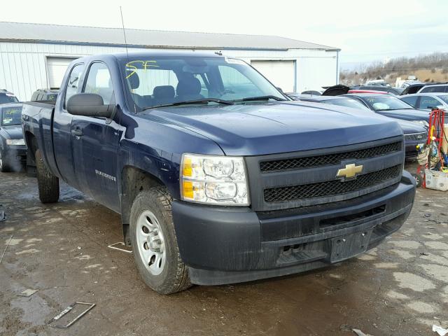 1GCEC19X29Z144581 - 2009 CHEVROLET SILVERADO BLUE photo 1