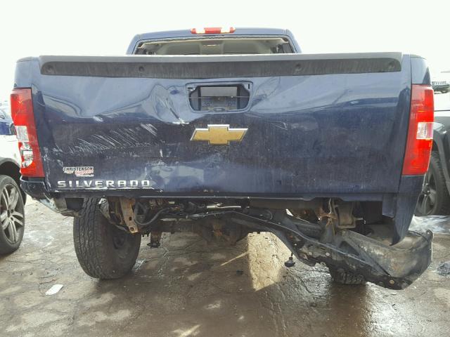 1GCEC19X29Z144581 - 2009 CHEVROLET SILVERADO BLUE photo 9