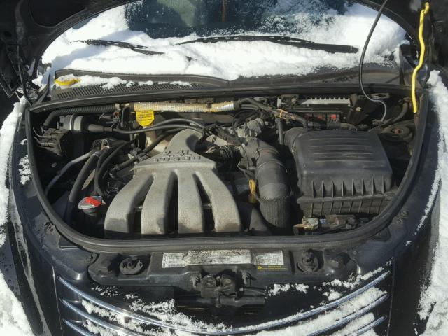 3C8FY68824T248399 - 2004 CHRYSLER PT CRUISER BLACK photo 7