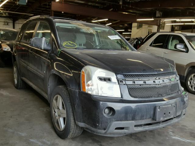 2CNDL53F386337895 - 2008 CHEVROLET EQUINOX LT BLACK photo 1