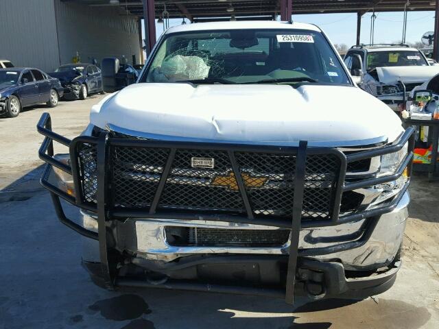 1GC2KVCG2DZ106279 - 2013 CHEVROLET SILVERADO WHITE photo 7