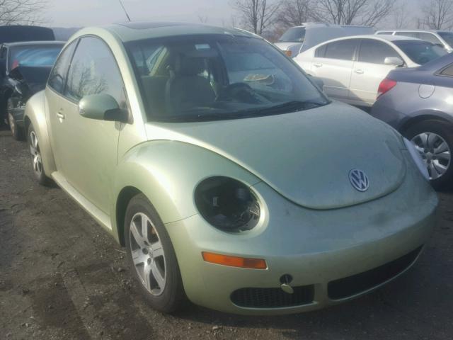3VWRR31C06M405589 - 2006 VOLKSWAGEN NEW BEETLE მწვანე ფოტო 1