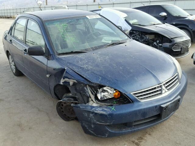 JA3AJ26E57U017023 - 2007 MITSUBISHI LANCER ES BLUE photo 1