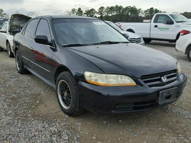 3HGCG56402G704537 - 2002 HONDA ACCORD LX BLACK photo 1