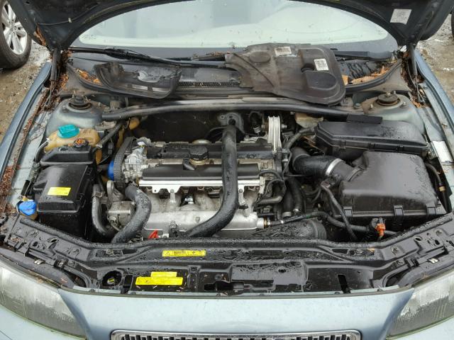 YV1SW59V542441677 - 2004 VOLVO V70 FWD TEAL photo 7