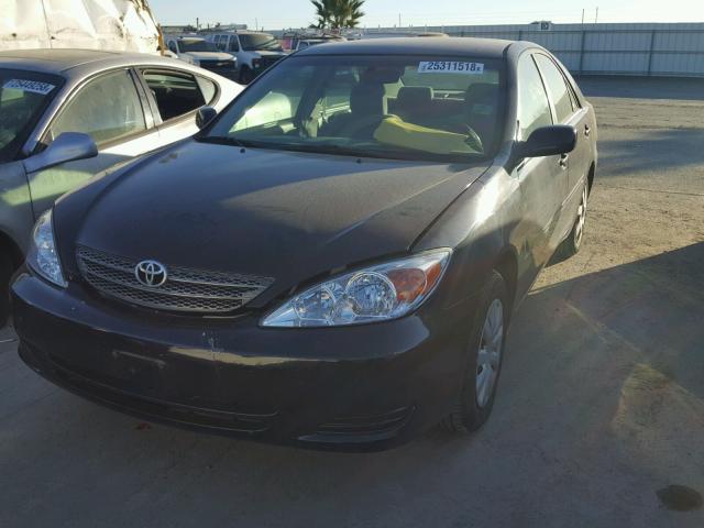 4T1BE32K74U291195 - 2004 TOYOTA CAMRY LE BLACK photo 2