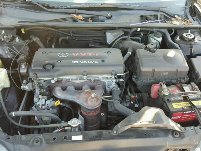 4T1BE32K74U291195 - 2004 TOYOTA CAMRY LE BLACK photo 7