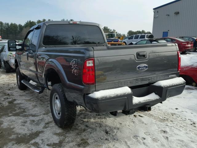 1FT7X2B61GEC78023 - 2016 FORD F250 SUPER GRAY photo 3