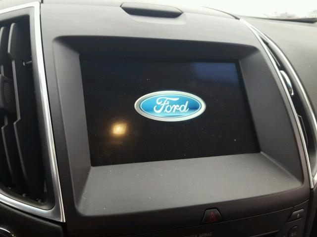 2FMPK4AP6GBC31534 - 2016 FORD EDGE SPORT MAROON photo 9