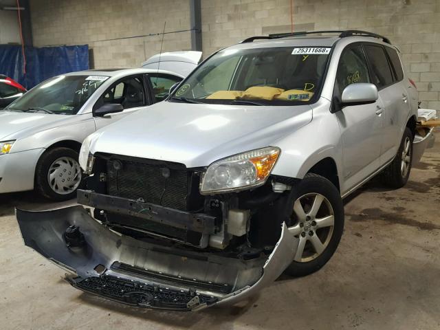 JTMBK31V885059584 - 2008 TOYOTA RAV4 LIMIT SILVER photo 2