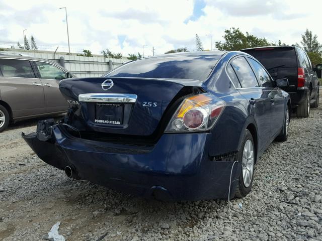 1N4AL2AP4AN501440 - 2010 NISSAN ALTIMA BAS BLUE photo 4