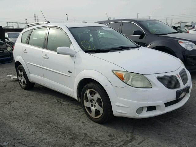 5Y2SL63835Z421976 - 2005 PONTIAC VIBE WHITE photo 1