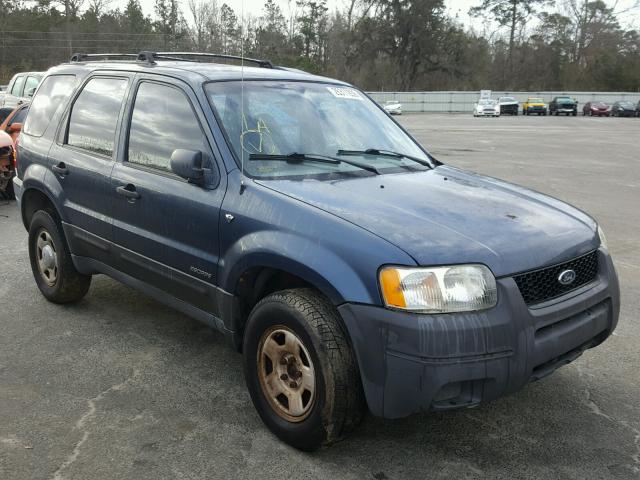 1FMYU01111KF61629 - 2001 FORD ESCAPE XLS BLUE photo 1