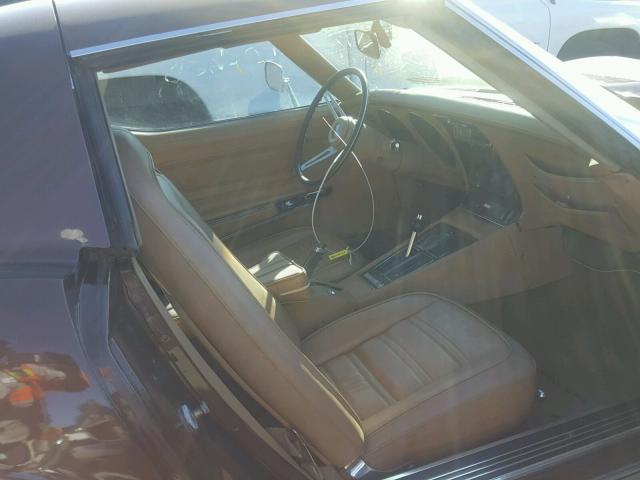 1Z37J4S434895 - 1974 CHEVROLET CORVETTE BROWN photo 5