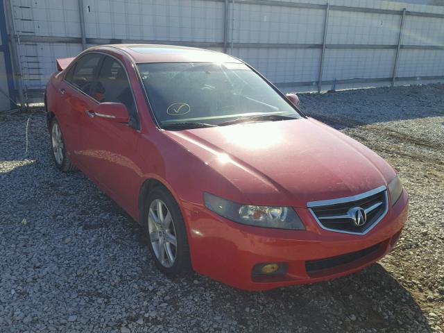 JH4CL96805C016130 - 2005 ACURA TSX RED photo 1