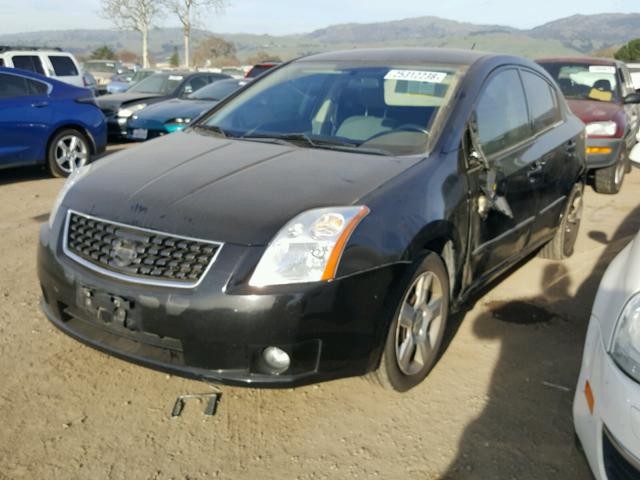 3N1AB61E68L642669 - 2008 NISSAN SENTRA 2.0 BLACK photo 2