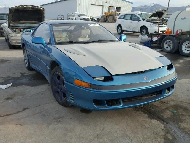 JA3XE74C9MY015535 - 1991 MITSUBISHI 3000 GT VR BLUE photo 1