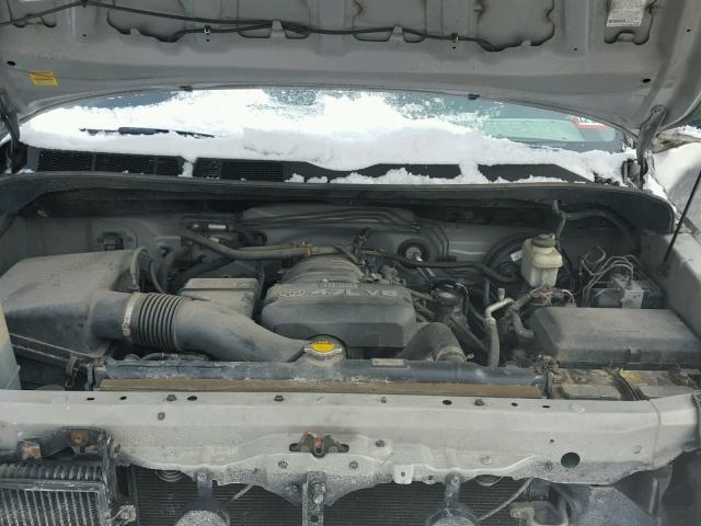 5TBBT54127S453357 - 2007 TOYOTA TUNDRA DOU SILVER photo 7