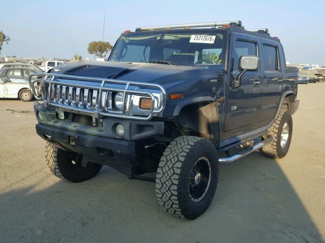 5GRGN22U35H107417 - 2005 HUMMER H2 SUT TEAL photo 2