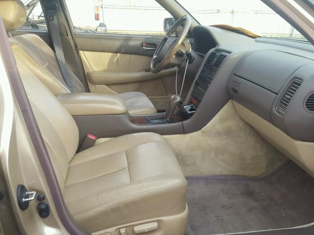 JT8UF11E9R0203979 - 1994 LEXUS LS 400 BEIGE photo 5