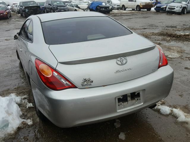 4T1CE38P26U606981 - 2006 TOYOTA CAMRY SOLA GRAY photo 3