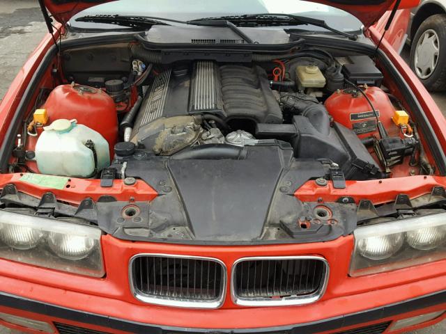 WBABJ6313RJD30431 - 1994 BMW 325 IC AUT RED photo 7