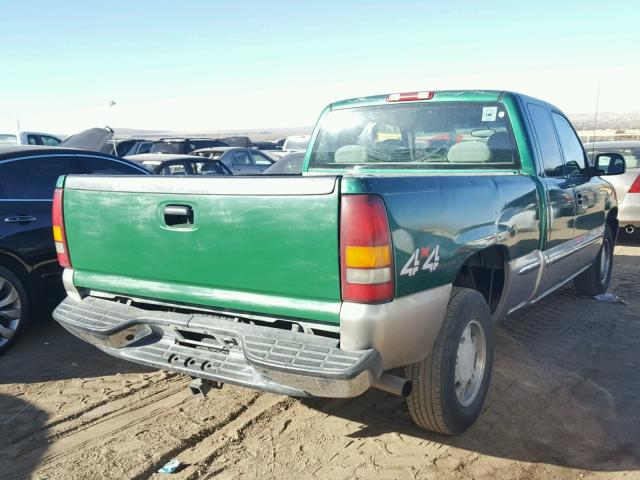 2GTEK19T4X1569404 - 1999 GMC NEW SIERRA GREEN photo 4