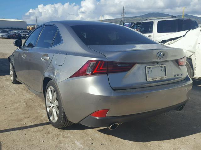 JTHBA1D24G5019783 - 2016 LEXUS IS 200T GRAY photo 3