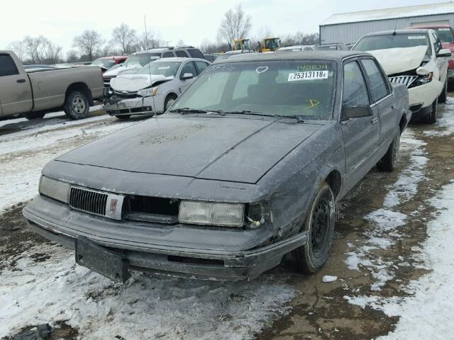 1G3AG54N9P6448294 - 1993 OLDSMOBILE CUTLASS CI GRAY photo 2
