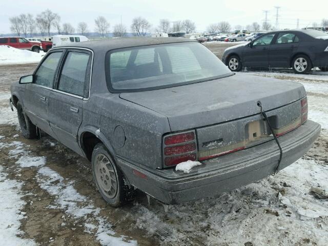1G3AG54N9P6448294 - 1993 OLDSMOBILE CUTLASS CI GRAY photo 3