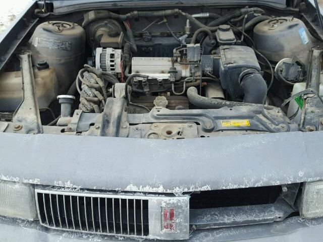 1G3AG54N9P6448294 - 1993 OLDSMOBILE CUTLASS CI GRAY photo 7