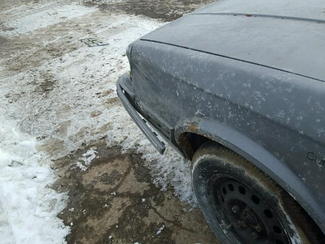 1G3AG54N9P6448294 - 1993 OLDSMOBILE CUTLASS CI GRAY photo 9