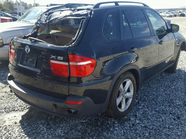 5UXFE43509L273377 - 2009 BMW X5 XDRIVE3 BLACK photo 4