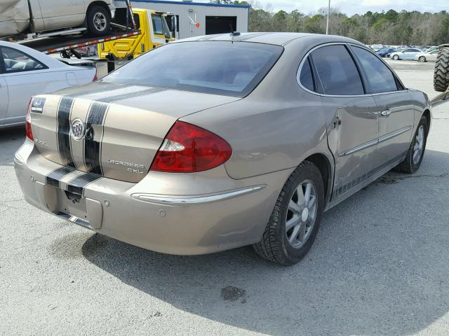 2G4WD582871136419 - 2007 BUICK LACROSSE C BROWN photo 4