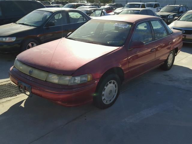 1MELM5042RG652042 - 1994 MERCURY SABLE GS MAROON photo 2