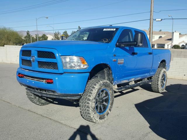 3C6UR5CJ8GG274245 - 2016 RAM 2500 ST BLUE photo 2