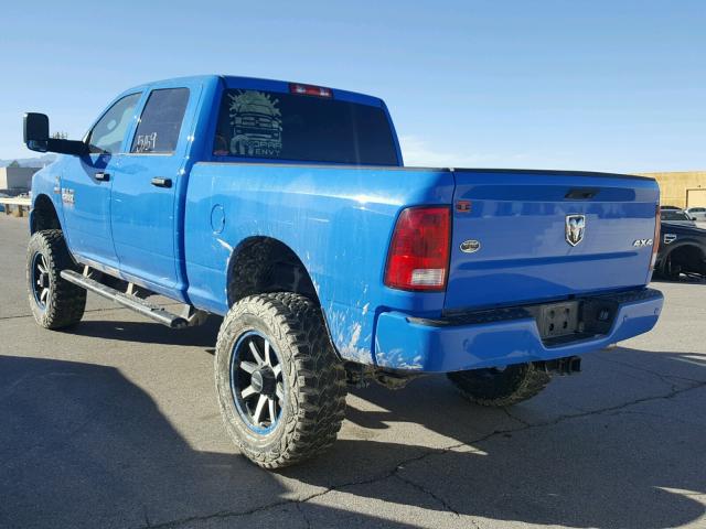 3C6UR5CJ8GG274245 - 2016 RAM 2500 ST BLUE photo 3