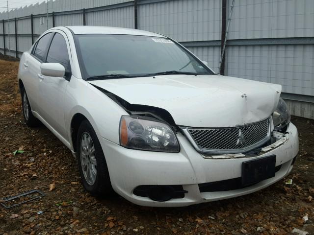 4A32B2FF1BE014888 - 2011 MITSUBISHI GALANT FE WHITE photo 1