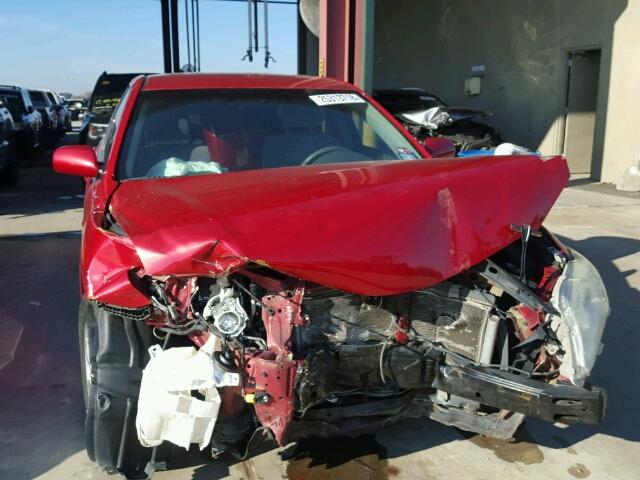 4T4BF3EK5BR162884 - 2011 TOYOTA CAMRY BASE RED photo 9