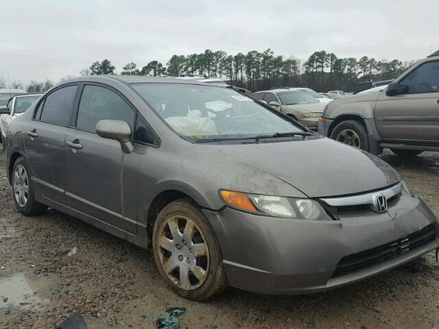 1HGFA16537L018227 - 2007 HONDA CIVIC LX GRAY photo 1