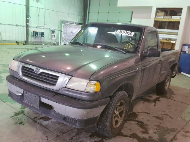 4F4YR12C3WTM28889 - 1998 MAZDA B2500 GRAY photo 2