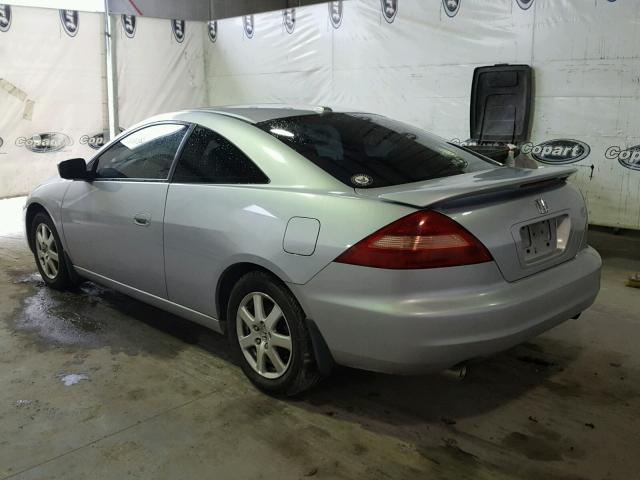 1HGCM82695A003211 - 2005 HONDA ACCORD EX SILVER photo 3