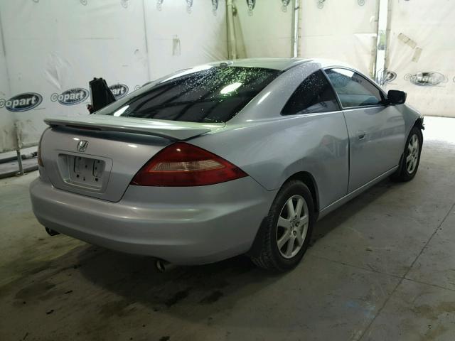 1HGCM82695A003211 - 2005 HONDA ACCORD EX SILVER photo 4