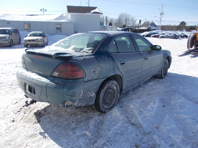 1G2NE52F53C260214 - 2003 PONTIAC GRAND AM S TEAL photo 4