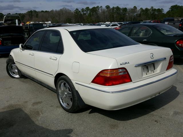 JH4KA9655XC012035 - 1999 ACURA 3.5RL WHITE photo 3